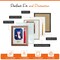 iFrame Graduation Photo & Tassel Frame I 5x7 & 8x10 Picture Frame For 2025 Class Year | Real Wood Cherry, Black and Walnut Finish I Wall Mount & Tabletop Graduation Frame | Made in USA